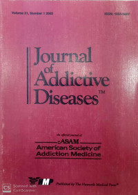 Image of Journal of addictive diseases volume 21, number 1 2002
